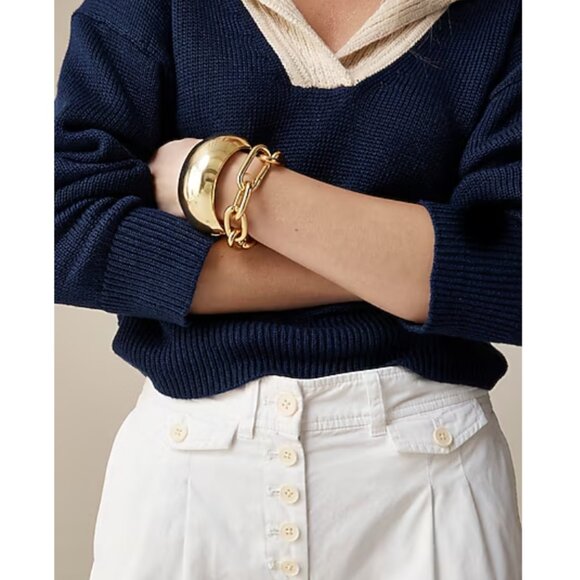 J.Crew Kaia Pant Cozy Chino Sailor Style Button Fly Pockets Sz 6 White NWT - Picture 2 of 8